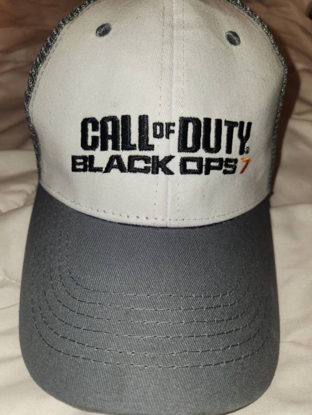 Call of Duty Black Ops 7 Little Caesars Trucker Hat Mesh Cap Adjustable Grey